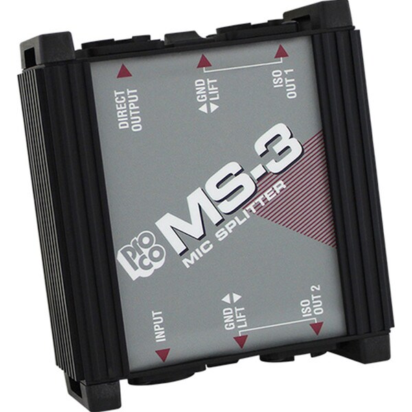 Main product image for Pro Co MS3 3-way Microphone Splitter241-667